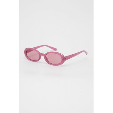 Jeepers Peepers ochelari de soare culoarea roz Jeepers Peepers ochelari de soare culoarea roz