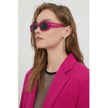 Chiara Ferragni ochelari de soare femei, culoarea violet