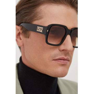 DSQUARED2 ochelari de soare barbati, culoarea maro