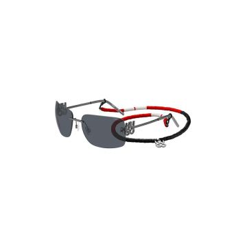 HUGO ochelari de soare culoarea negru