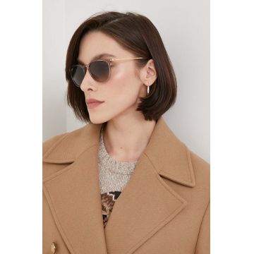 Ray-Ban ochelari de soare femei, culoarea maro