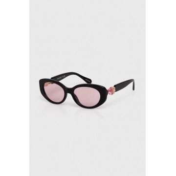 Swarovski ochelari de soare 5679532 LUCENT culoarea negru