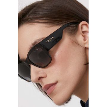 VOGUE ochelari de soare femei, culoarea gri