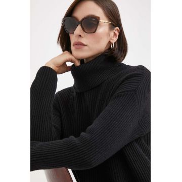 VOGUE ochelari de soare femei, culoarea maro