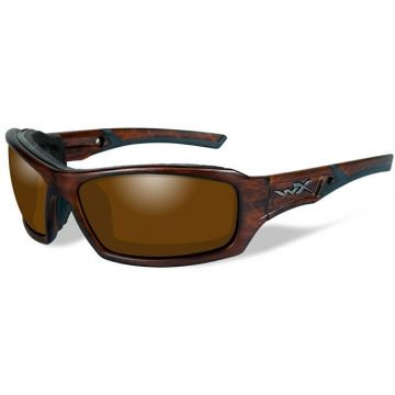 Ochelari de soare barbati Wiley X ECHO Polarized Amber Matte Layered