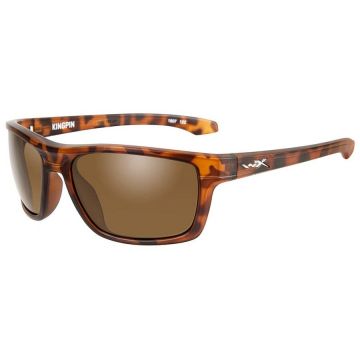 Ochelari de soare barbati ACKNG02 KINGPIN Brown Matte Demi Frame