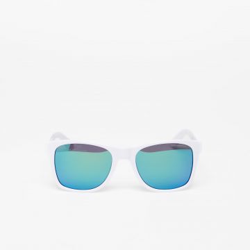 Horsefeathers Foster Sunglasses Gloss White/Mirror Green Horsefeathers Foster Sunglasses Gloss White/Mirror Green