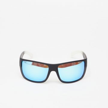 Horsefeathers Zenith Sunglasses Matt Black Fade Out/Mirror Blue