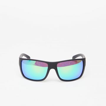 Horsefeathers Zenith Sunglasses Matt Black/Mirror Green