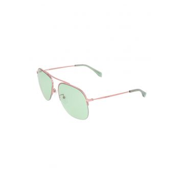 Ochelari de soare aviator unisex cu lentile uni