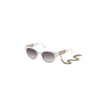 Ochelari de soare cat-eye cu accesoriu detasabil