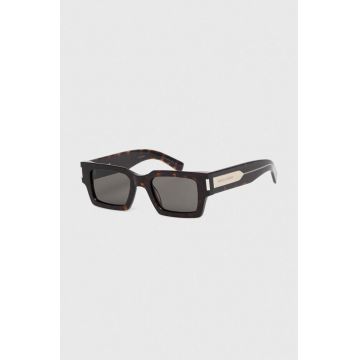 Saint Laurent ochelari de soare culoarea maro