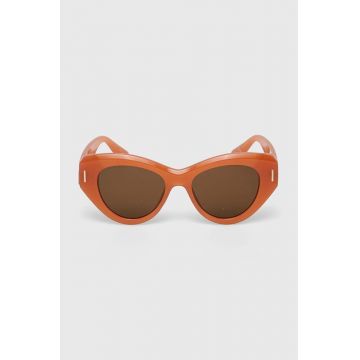 Aldo ochelari de soare CELINEI femei, culoarea portocaliu, CELINEI.830