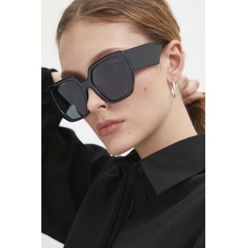 Answear Lab ochelari de soare femei, culoarea negru