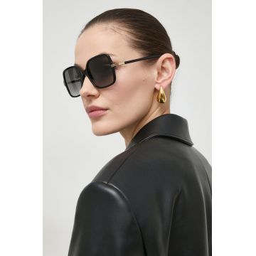 Gucci ochelari de soare femei, culoarea negru