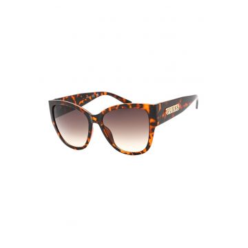 Ochelari de soare cat-eye cu model tortoise