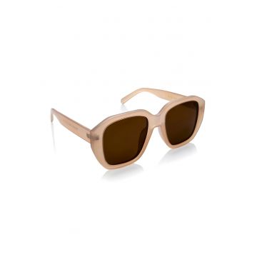 Ochelari de soare unisex cu lentile polarizate si aspect masiv