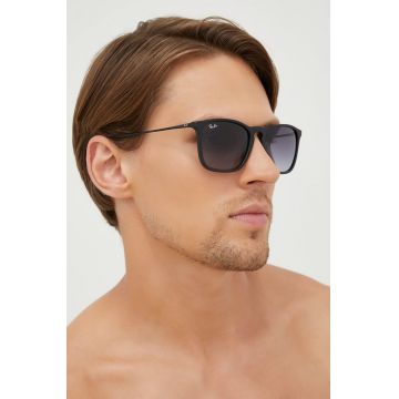 Ray-Ban ochelari de soare barbati, culoarea negru