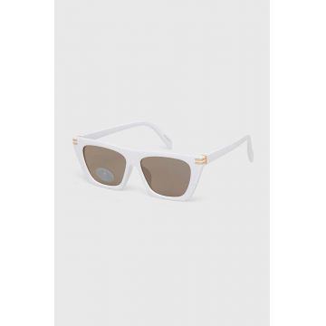 Aldo ochelari de soare LATROBE femei, culoarea alb, LATROBE.100