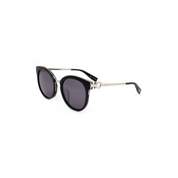 Ochelari de soare cat-eye cu lentile uni