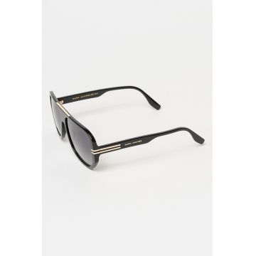 Ochelari de soare cu lentile in degrade - Auriu/Negru