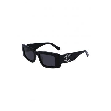 Ochelari de soare dreptunghiulari unisex cu logo