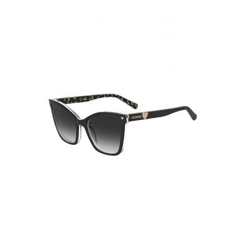 Ochelari de soare cat-eye cu logo