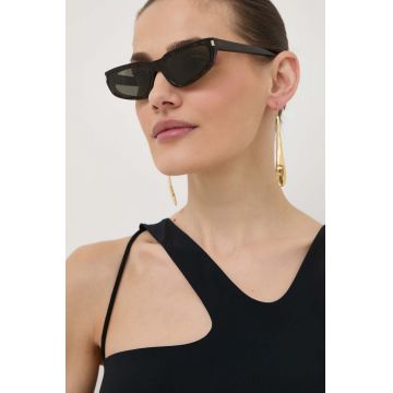 Saint Laurent ochelari de soare femei, culoarea maro