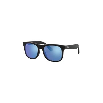 Ray-Ban ochelari de soare copii JUSTIN culoarea negru, 0RJ9069S