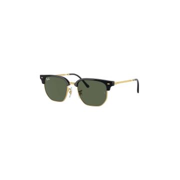 Ray-Ban ochelari de soare copii NEW CLUBMASTER culoarea negru, 0RJ9116S