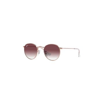 Ray-Ban ochelari de soare copii ROUND culoarea roz, 0RJ9547S