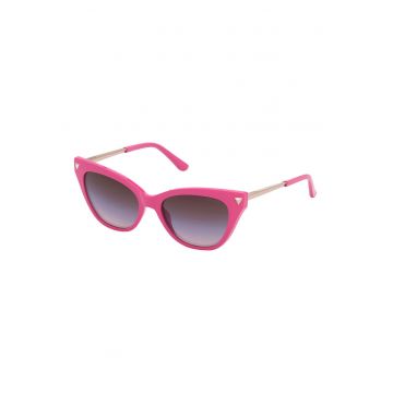 Ochelari de soare cat-eye cu lentile in degrade