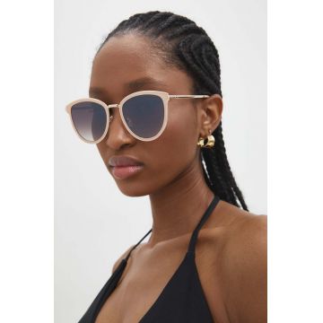 Answear Lab ochelari de soare femei, culoarea bej