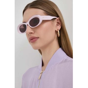Gucci ochelari de soare femei, culoarea roz