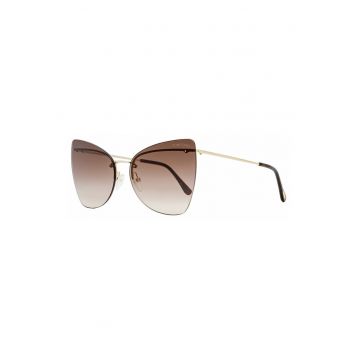 Ochelari de soare cat-eye cu lentile in degrade