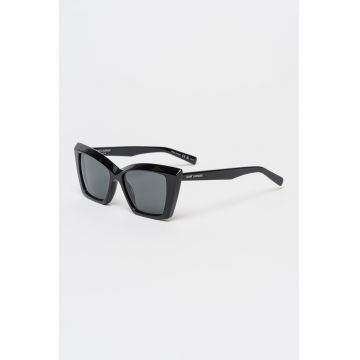 Ochelari de soare cat-eye cu lentile uni