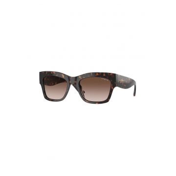 Ochelari de soare cu lentile in degrade - Negru/Maro
