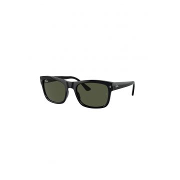 Ochelari de soare unisex wayfarer - Negru