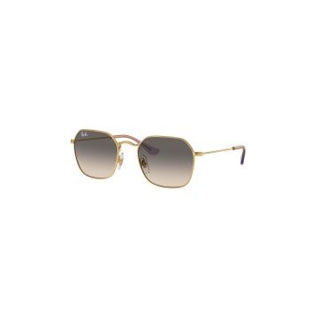 Ray-Ban ochelari de soare copii culoarea auriu, 0RJ9594S