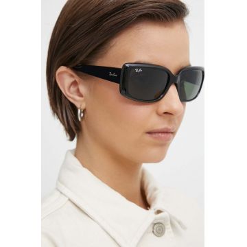 Ray-Ban ochelari de soare femei, culoarea negru