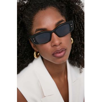 Valentino ochelari de soare V - QUATTRO femei, culoarea negru, VLS-109A