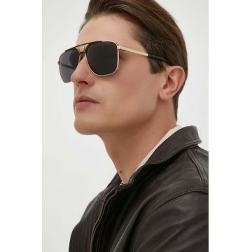 Versace ochelari de soare barbati, culoarea negru