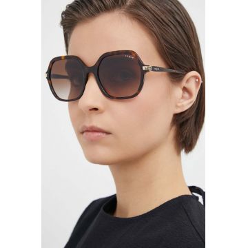 VOGUE ochelari de soare femei, culoarea maro, 0VO5561S