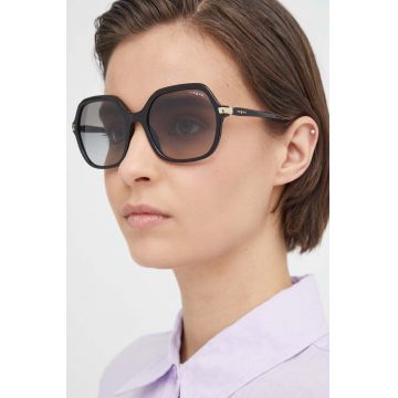 VOGUE ochelari de soare femei, culoarea negru, 0VO5561S