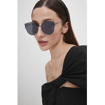 Answear Lab ochelari de soare femei, culoarea negru