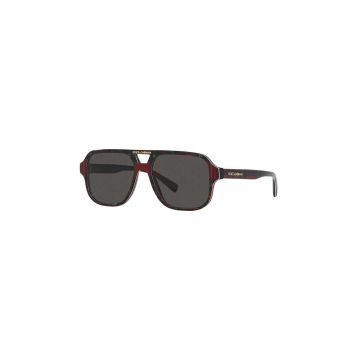 Dolce & Gabbana ochelari de soare copii culoarea bordo, 0DX4003