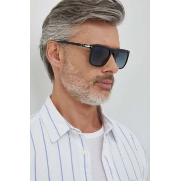 Persol ochelari de soare barbati, culoarea negru