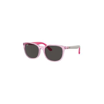 Ray-Ban ochelari de soare copii culoarea roz, 0RJ9079S