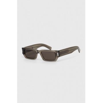 Saint Laurent ochelari de soare culoarea gri, SL 660