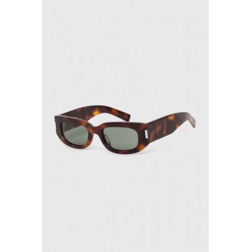 Saint Laurent ochelari de soare culoarea maro, SL 697